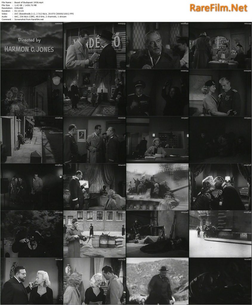 The Beast of Budapest (1958) - Harmon Jones