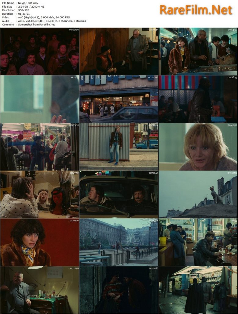 Neige / Snow (1981) - Juliet Berto