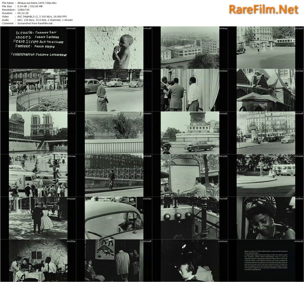 Africa on the Seine (1955) - Mamadou Sarr