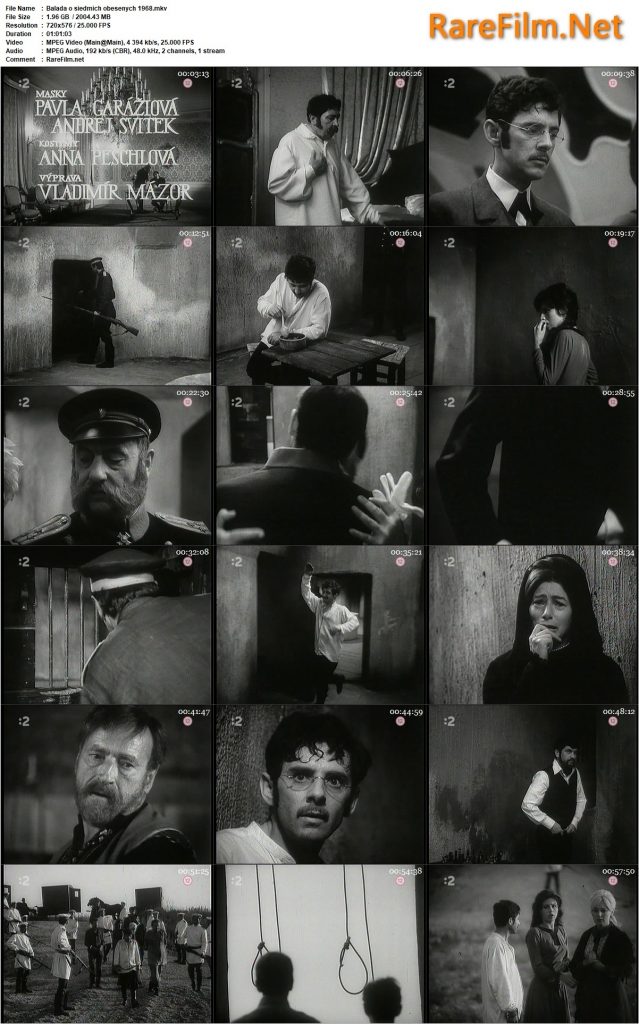 Ballad of the Seven Hanged (1968) - Martin Hollý
