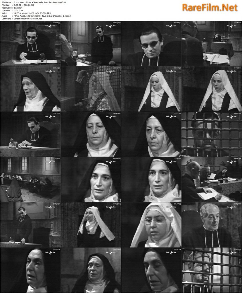 The Trial of Saint Therese of The Child Jesus (1967) - Vittorio Cottafavi