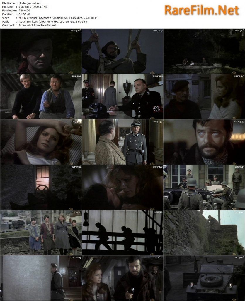 Underground (1970) - Arthur H. Nadel