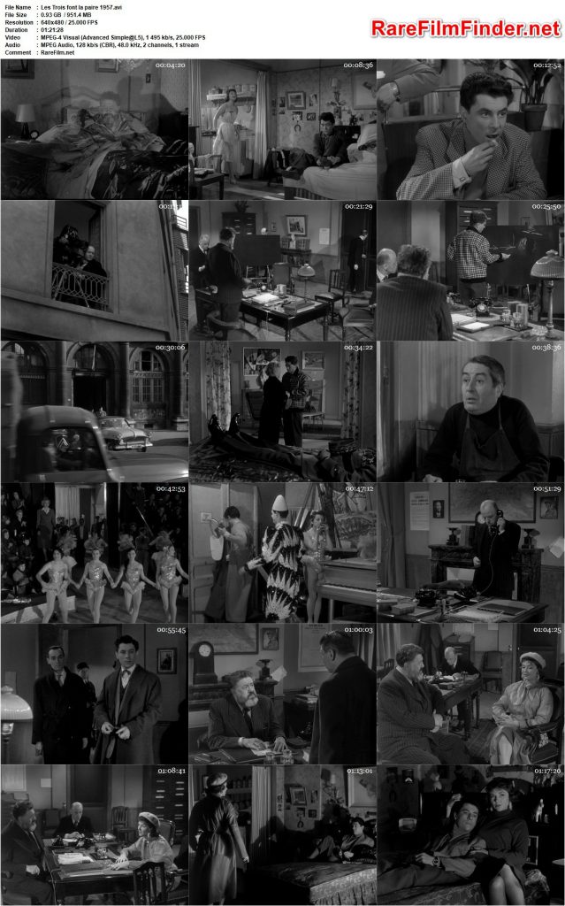 Three Make a Pair (1957) - Sacha Guitry