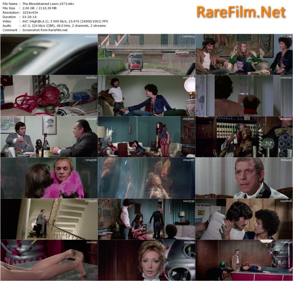 The Bloodstained Lawn (1973) - Riccardo Ghione